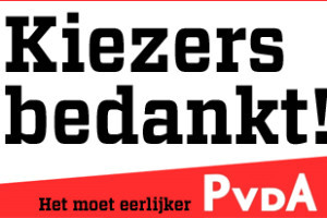 PvdA stemmers BEDANKT !!