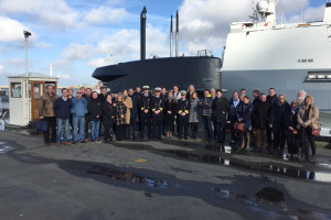 Werkbezoek aan de Koninklijke Marine in Den Helder